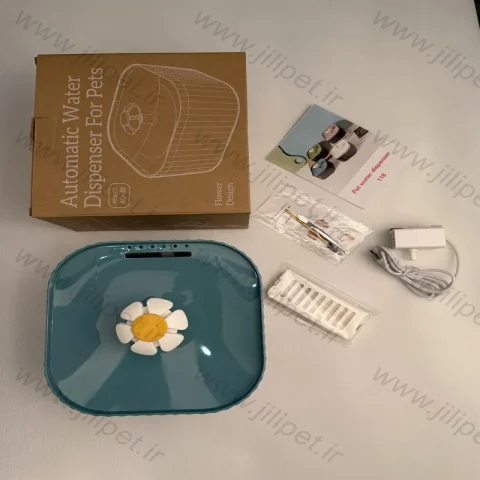 آبخوری اتومات طرح گل مک