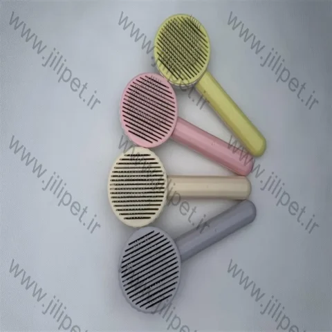 برس دکمه تخلیه دار طرح دماغ خوکی