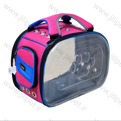 کیف دو طرف شفاف و تخت مدل Bright LD26