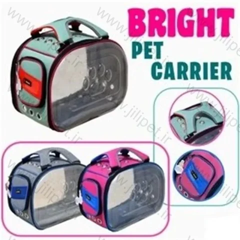 کیف دوطرف شفاف وتخت مدل Bright LD26 b