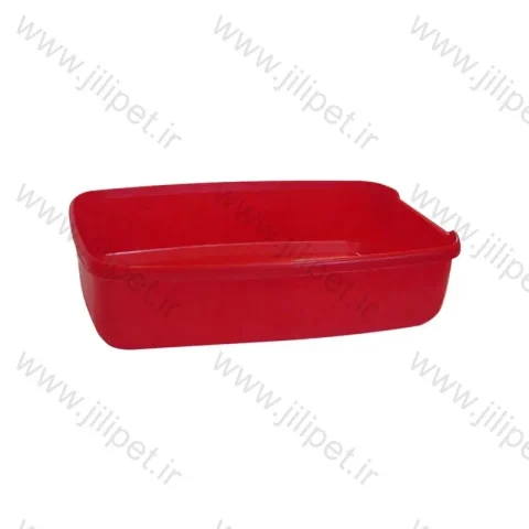ظرف خاک گربه کوچک بدون لبه X81 - تصویر دوم