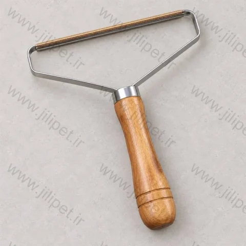 پرزگیر دسته چوبی