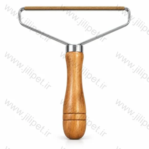 پرزگیر دسته چوبی