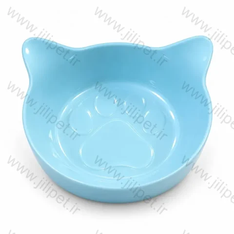 ظرف پایه دار طرح گربه