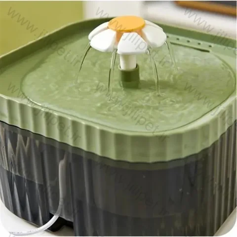 آبخوری اتومات گلبرگ بدنه شیشه ای - تصویر دوم