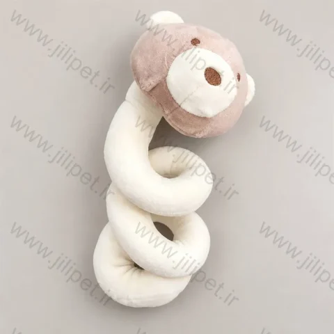 عروسک کارتی خرس پیچ دار